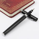 Black Hero 9075 Iridium Nib Smooth Fountain Pen Office Student Use